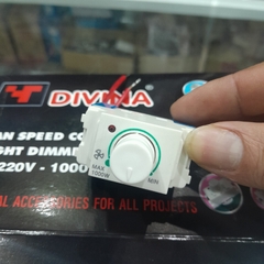 Divina - Chiết áp quạt ( lắp mặt panasonic full )