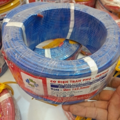 Trần Phú 1x2.5 xanh - Dây điện đơn mềm ( trafuco )