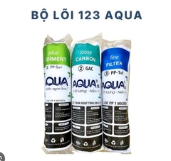 Combo AQUA - 3 Lõi lọc nước số 1 + 2 + 3