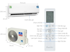 Funiki HSC09TMU - Điều hòa 1 chiều 9.000Btu/1HP