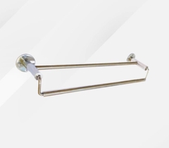 MH Inox - Giá Vắt khăn kép ( lắp nhà tắm )