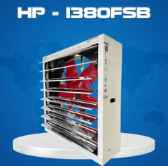 HME HP 1380 Hiệu Suất Cao - Quạt Hút vuông công nghiệp  Super life Max ( 380v Điện Cơ Hà Nội )