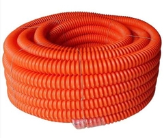 Ống xoắn cam HDPE 50/40 -  Ống luồn dây cáp điện