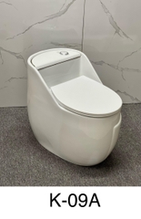 Prince K09A - Bệt, bồn cầu trứng liền khối