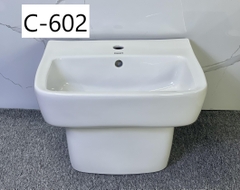Prince C602 - Chậu lavabo + chân