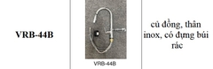 Prince VRB 44B - Vòi rửa bát inox củ đồng, rút dây