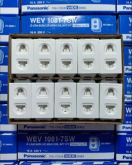 Panasonic WIDE Hạt ổ cắm WEV1081-7SW ( hạt to )
