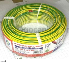 Trần Phú 1x4.0 - Dây tiếp địa mềm