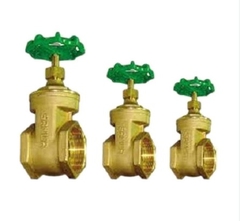 MH - Van cửa đồng 27 MI, khóa đồng (3/4), 2 đầu ren trong 27