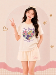 FreeMe - Bộ thả rông chính hãng - có sẵn đệm ngực - không cần mặc áo lót - cotton co giãn 4 chiều