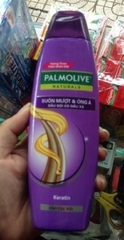 COLGATE PALMOLIVE DẦU GỘI CÓ DẦU XẢ SUÔN MƯỢT VÀ ÓNG Ả KERATIN CHO TÓC RỐI 180ML