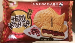Kem cá vị đậu đỏ