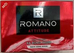 Cục xà bông Romano 90g đỏ