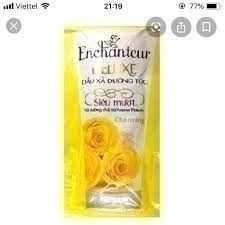 ENCHANTUER DẦU XẢ TÓC ENCHANTEUR GÓI 6G CHARMING VÀNG 12 GÓI
