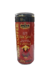 KING COFFEE CÀ PHÊ SỮA ĐÁ SÀI GÒN ĐẬM GU VIỆT 238ML MILK COFFEE