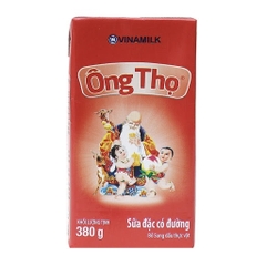 Sữa Đặc Có Đường Ông Thọ Đỏ Hộp Giấy 380g