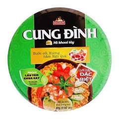 Mì khoai tây hương vị lẩu tôm chua cay Cung Đình tô 80gư