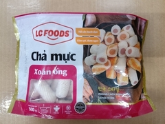 CHẢ MỰC XOẮN ỐNG LC FOODS 500 G