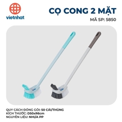Cọ vệ sinh cong 2 đầu việt nhật 5850