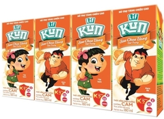 Thức uống dinh dưỡng SCU tiệt trùng LIF KUN hương cam 180ml