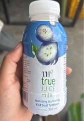 NƯỚC UỐNG SỮA TRÁI CÂY VIỆT QUẤT TỰ NHIÊN 300 ML TH TRUE JUICE MILK