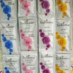 DÂY SỮA TẮM ENCHANTEUR TIM HƯƠNG NƯỚC HOA PHÁP SENSATION DÂY 10 GÓI 6GR