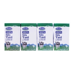 SỮA TƯƠI VINAMILK 100% HỘP 180ML