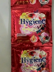 Nước xả vải Hygiene 12 gói/ dây Wonder blossom đỏ