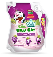 Thức uống dinh dưỡng Sữa trái cây LIF KUN – Hương nho Túi