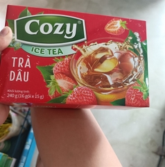 TRÀ DÂU COZY ICE TEA 270G COZY ICE TEA STRAWBERRY TEA 270G