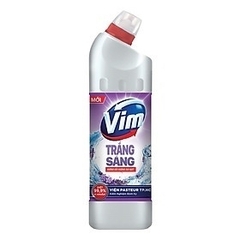 GEL TẨY RỬA DIỆT KHUẨN BỒN CẦU VÀ NHÀ TẮM VIM TRẮNG SÁNG HƯƠNG OẢI HƯƠNG DỊU MÁT CHAI 880ML