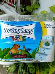 GIẤY VỆ SINH HOÀNG LONG CHO BÉ*6 CUỘN HOANG LONG BABY TOILET PAPER*6 ROLL