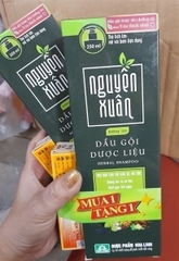 DẦU GỘI DƯỢC LIỆU NGUYÊN XUÂN (DƯỠNG TÓC VÀ DA ĐẦU SẠCH GẦU HẾT NGỨA ,GIẢM DỤNG TÓC 250ML