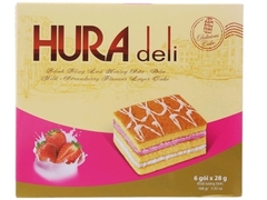 Bánh Hura Deli Hương sữa dâu Bibica