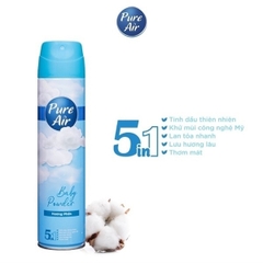 Xịt Phòng Pure Air Hương Phấn 280Ml