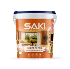 Sơn Siêu Bóng Nội Thất Đặc Biệt SAKI Super Clean