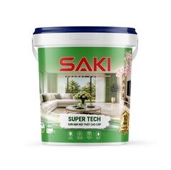 Sơn Mịn Nội Thất Cao Cấp SAKI Super Tech