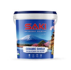 Sơn Men Sứ Ngoại Thất Đặc Biệt SAKI Ceramic Shield
