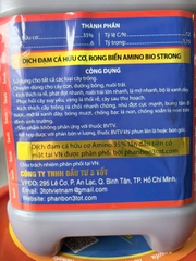 Amino Ocean Fish Protein 5L – Đạm Cá Hữu Cơ, Kích Rễ, Phục Hồi, Nuôi Trái