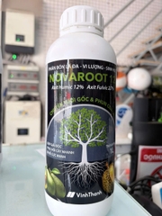 NOVAROOT 12 VĨNH THẠNH 1L – HUMIC FULVIC, GIẢI ĐỘC ĐẤT – PHỤC HỒI CÂY – RA RỄ MẠNH