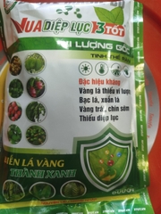 VUA DIỆP LỤC 3 TỐT – BỔ SUNG VI LƯỢNG, HỖ TRỢ XANH LÁ