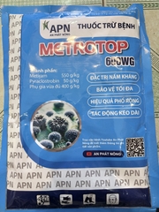 METROTOP 600WG – METIRAM + PYRACLOSTROBIN, QUẢN LÝ MỐC SƯƠNG TRÊN CÀ CHUA
