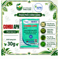 COMBI APN 30G – BỔ SUNG TRUNG VI LƯỢNG, DƯỠNG LÁ – HỖ TRỢ RA HOA, ĐẬU TRÁI