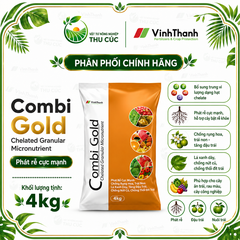 COMBI GOLD VĨNH THẠNH 4KG – VI LƯỢNG CHELATE, PHÁT RỄ – XANH LÁ – TĂNG ĐẬU TRÁI