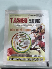 TASIEU 5.0WG 5G – EMAMECTIN BENZOATE 5% – QUẢN LÝ SÂU ĂN LÁ, SÂU ĐỤC QUẢ, BỌ TRĨ