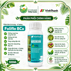 FOLIFLO BCA VĨNH THẠNH 500ML – CANXI BO CHỐNG RỤNG HOA, NỨT TRÁI, TĂNG ĐẬU TRÁI