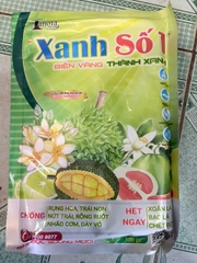 XANH SỐ 1 TANOFA 300G – BỔ SUNG KẼM, XANH LÁ, HẠN CHẾ RỤNG HOA TRÁI NON