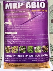 MKP ABIO 00-52-34 – MONO POTASSIUM PHOSPHATE, HỖ TRỢ GIÀ LÁ – PHÂN HÓA MẦM HOA