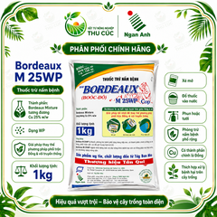 Bordeaux M25WP 1kg – Thuốc Boóc Đô Gốc Đồng Trừ Nấm Bệnh, Rỉ Sắt, Thán Thư
