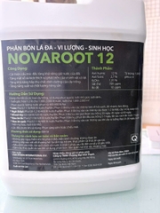 NOVAROOT 12 VĨNH THẠNH 5L – HUMIC FULVIC, GIẢI ĐỘC ĐẤT – PHỤC HỒI CÂY – RA RỄ MẠNH